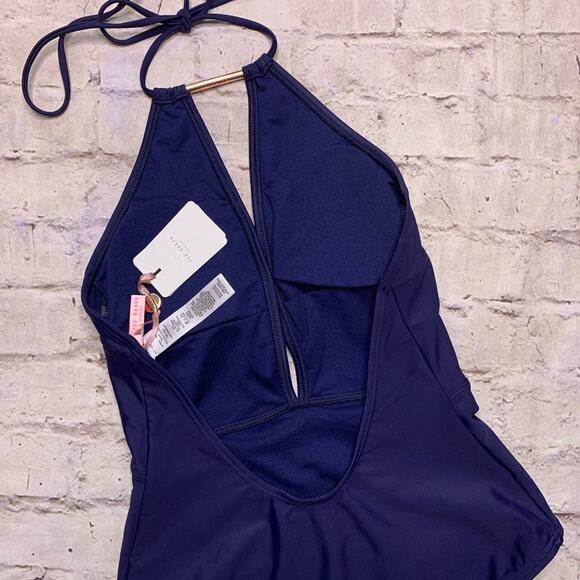 Ted Baker Pikaa Halter Swimsuit - Picture 7 of 8